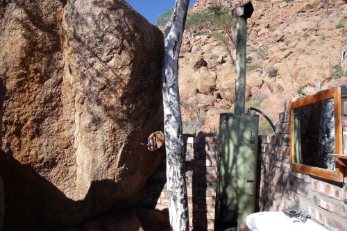 Aabadi Mountain Camp shower